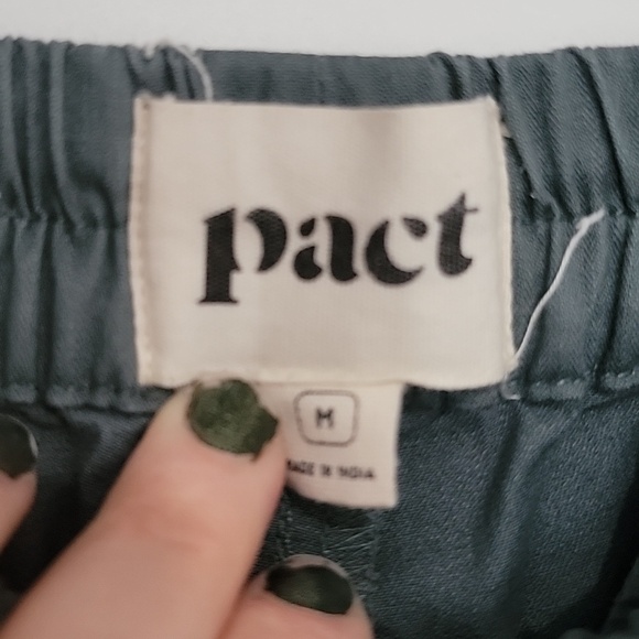 Pact Drawstring Pants, Size M - Picture 3 of 5
